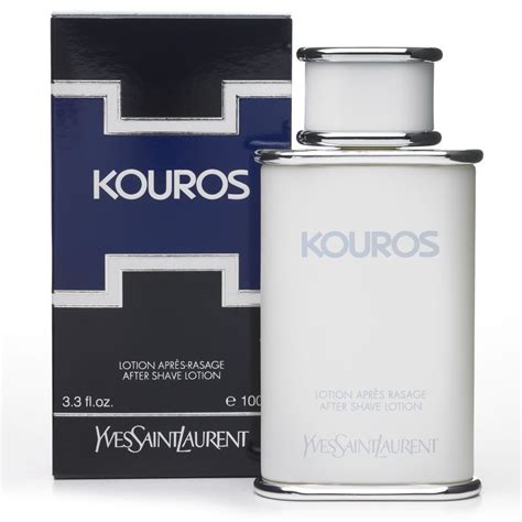 yves saint laurent kouros after shave lotion|kouros aftershave for men.